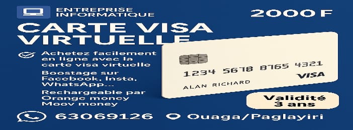 PROMO CARTE VISA VIRTUELLE