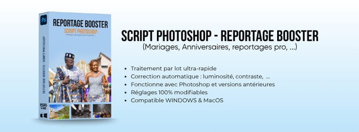 Script Photoshop - Reportage Booster