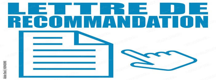 EXEMPLAIRES DE LETTRE DE RECOMMANDATION