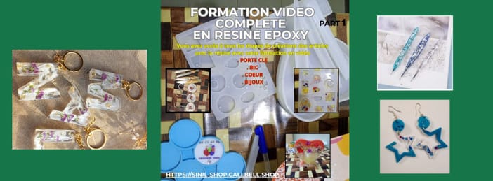 FORMATION VIDEO COMPLETE EN RESINE EPOXY