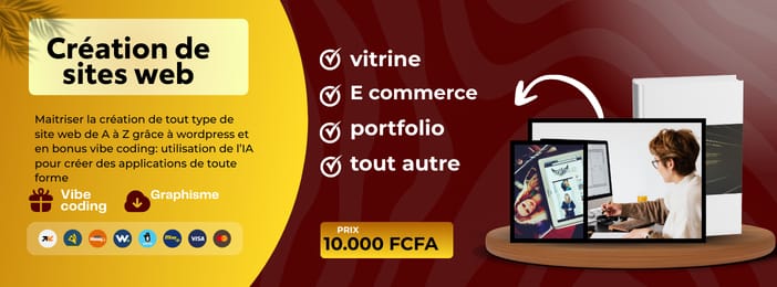 Gagnes ta vie en devenant expert en création de site web avec notre formation complète