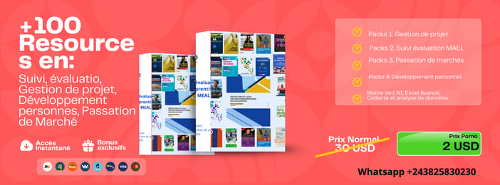 Packs Complet de resources en gestion de projet, Meal, Passation de Marché