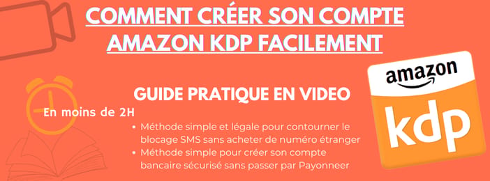 Créer son compte Amazon KDP depuis l'AFRIQUE et Vendre son livre simplement