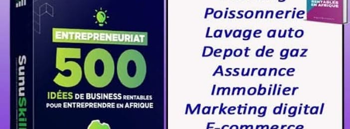 500 Idées de Business – Le livre qui réveille ton esprit d’entrepreneur