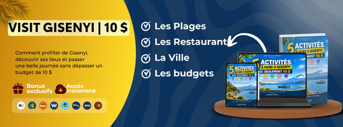 5 activités à faire à Gisenyi avec seulement 10 $
