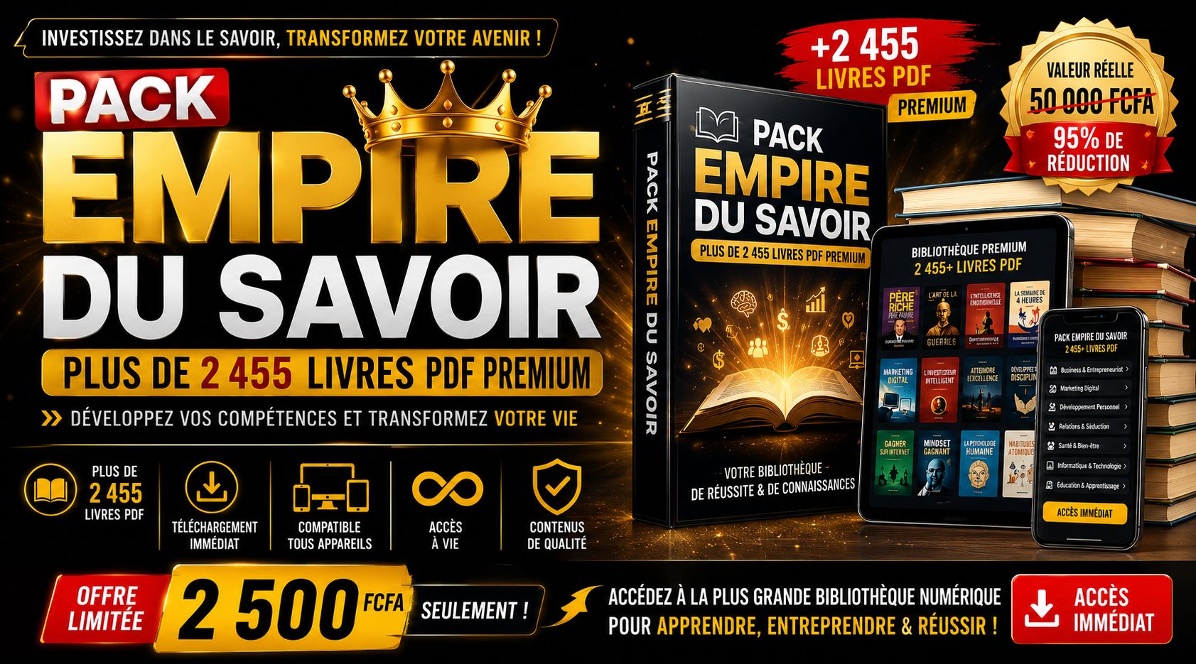 📚 PACK EMPIRE DU SAVOIR