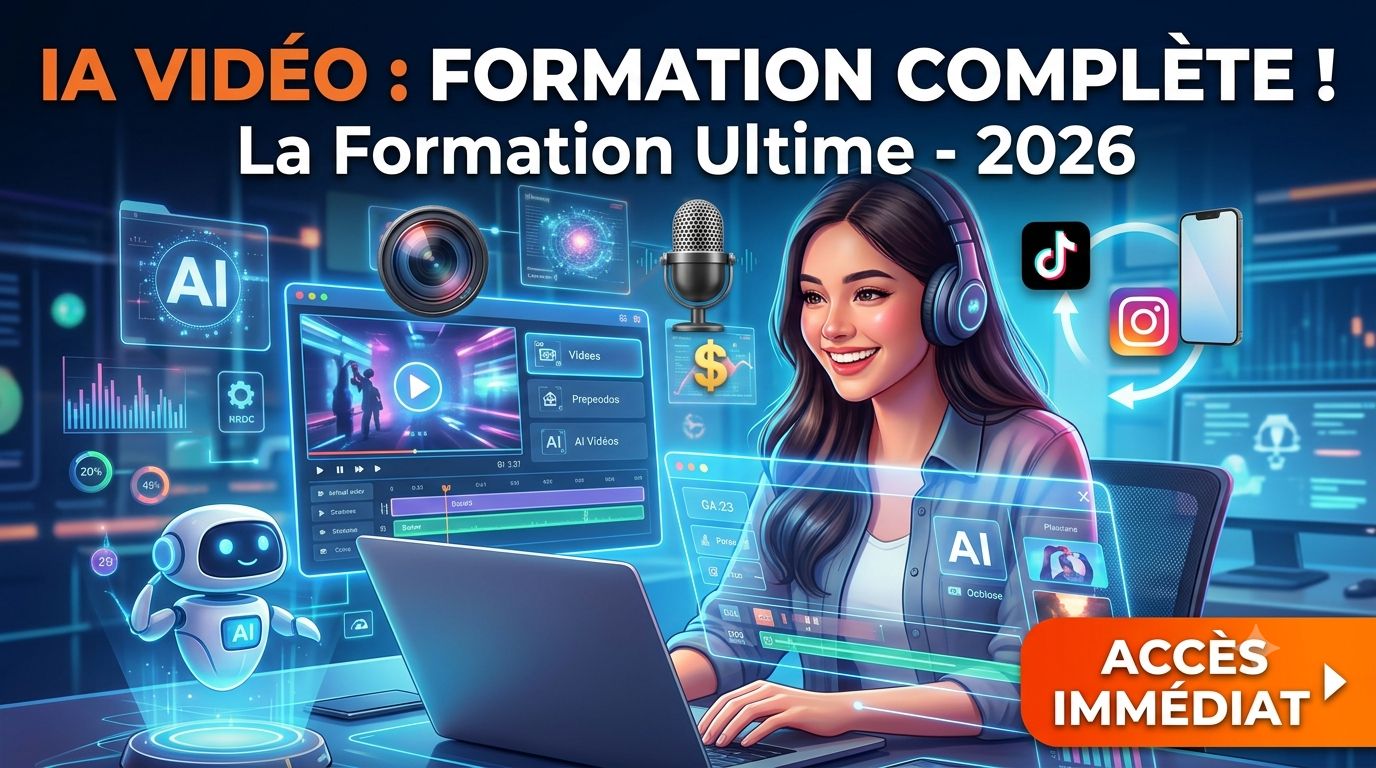 FORMATION COMPLÈTE SUR LA CRÉATION DE VIDÉO IA AVANCÉE