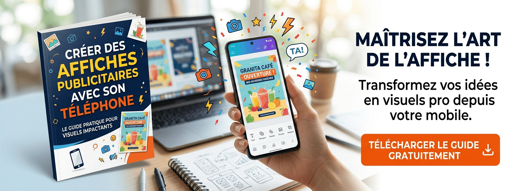 Créez vos affiches professionnelles en minutes – Boostez votre visibilité