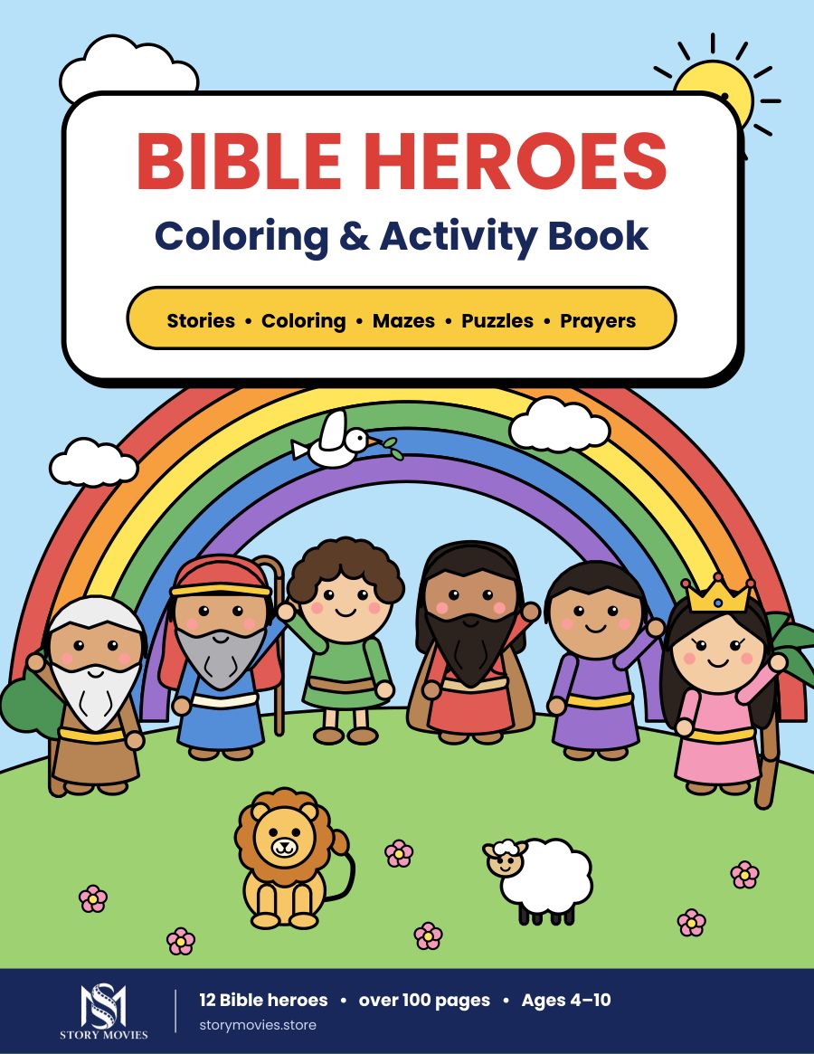 Bible Heroes Coloring & Activity Book