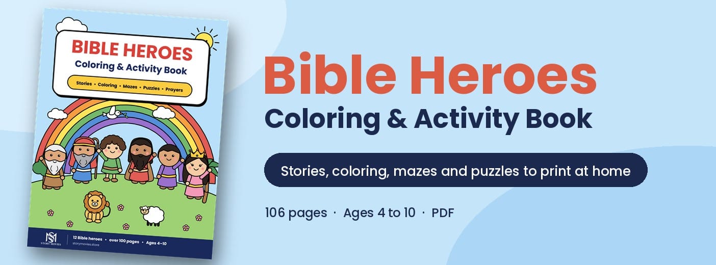 Bible Heroes Coloring & Activity Book