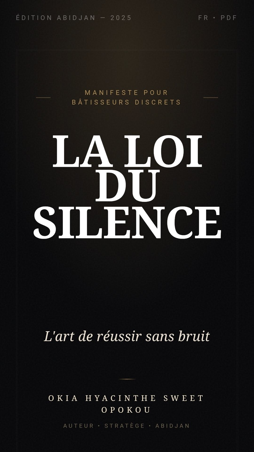 La loi du silence