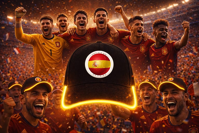 Spain Xcap - Insane - SONO-Luminous Cap for football fans