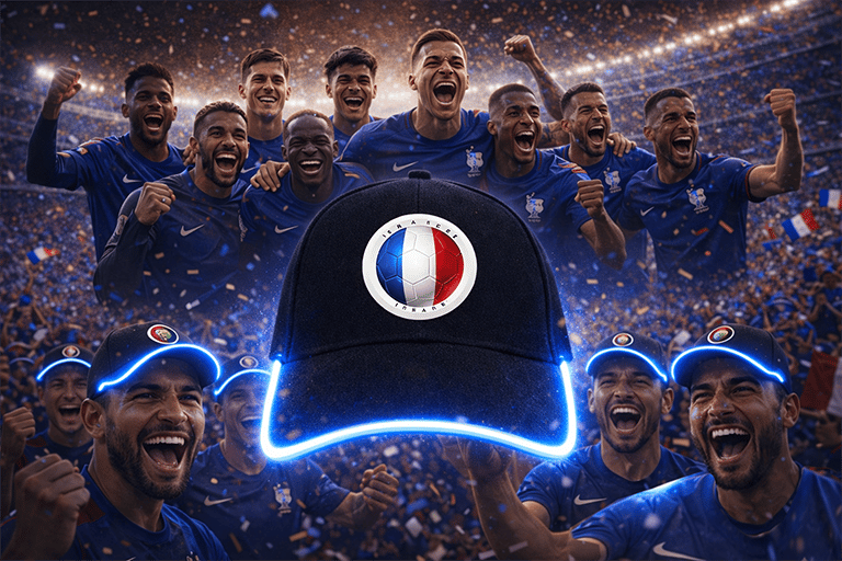 France Xcap - Insane - SONO-Luminous Cap for football fans