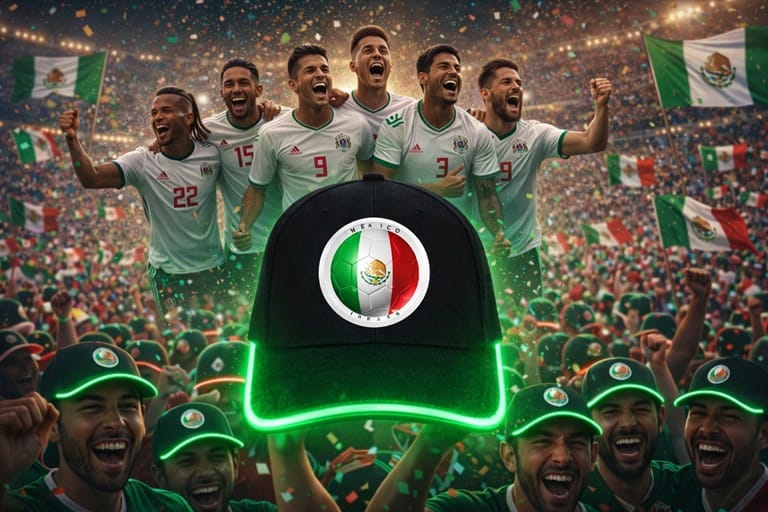 Mexico Xcap - Insane - SONO-Luminous Cap for football fans