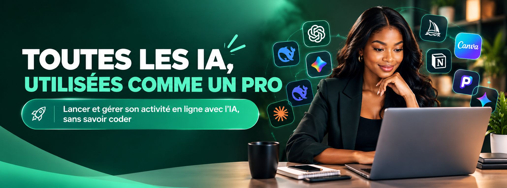 TOUTES LES IA POUR VOTRE BUSINESS ( pour Lancer et gérer son activité ).