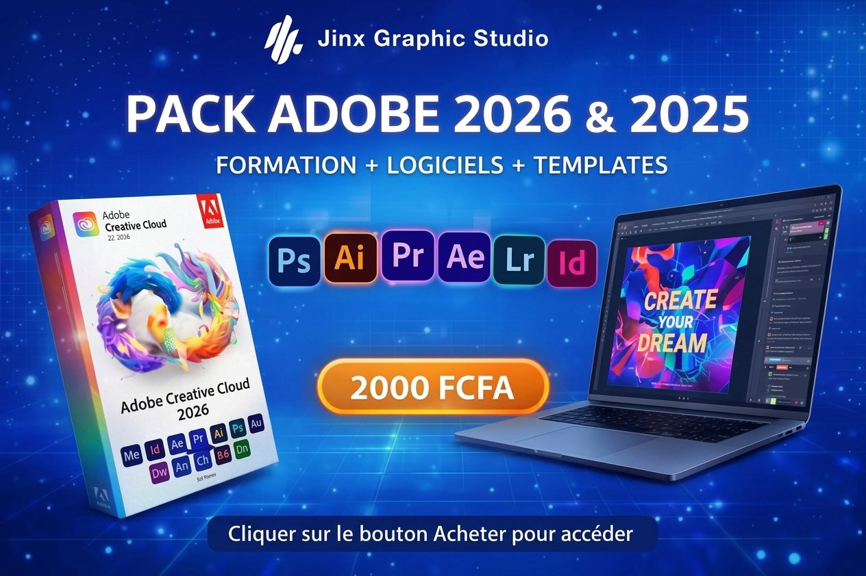 Pack Créatif Complet : Logiciels, Formations & Templates + Bonus 2026