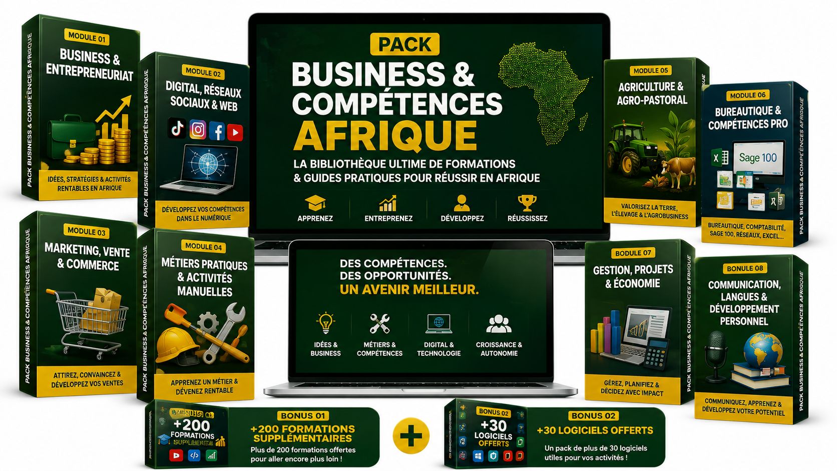 PACK BUSINESS & COMPÉTENCES AFRIQUE