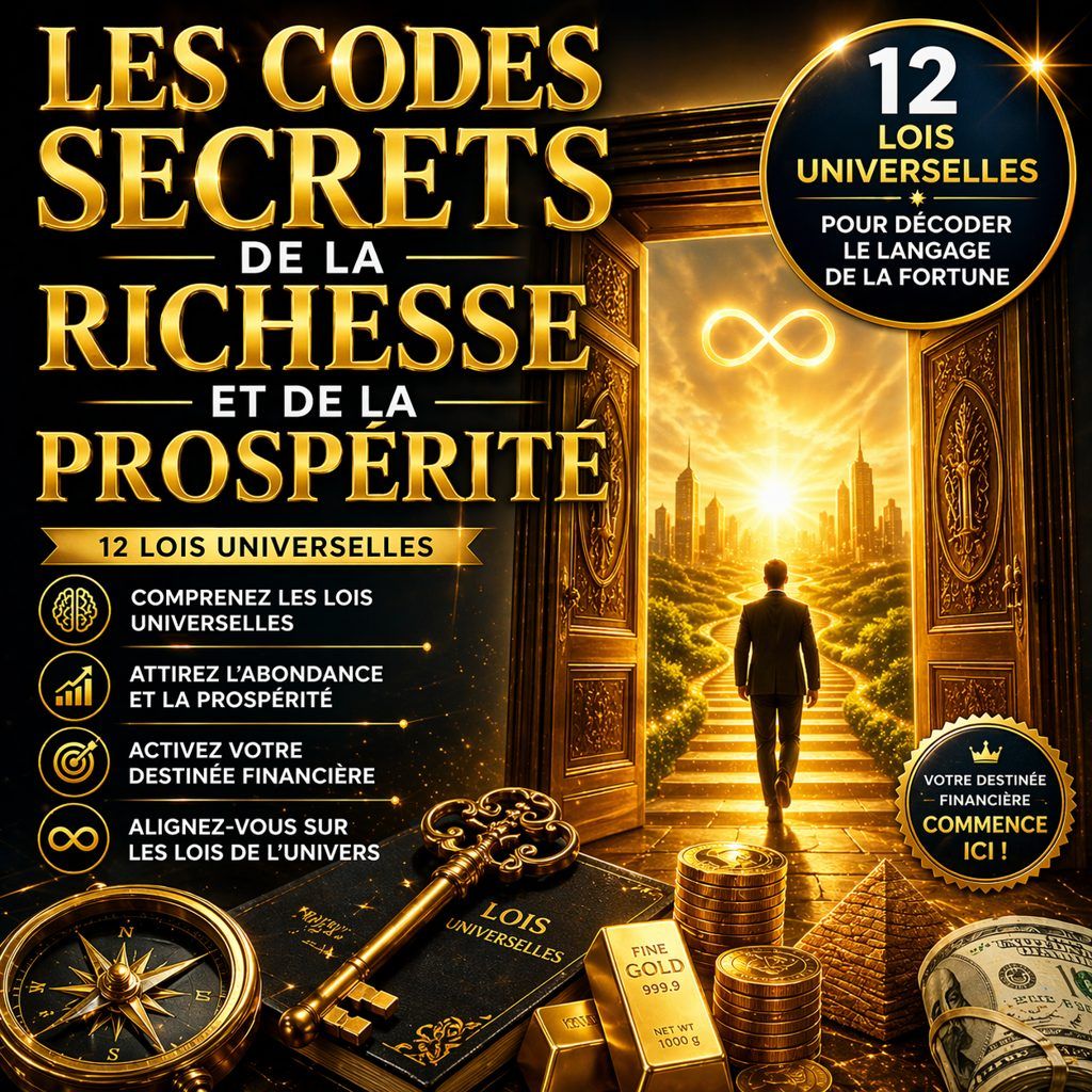Le Code Secret des Millionnaires : 12 lois pour activer l'abondance et votre destinée financière
