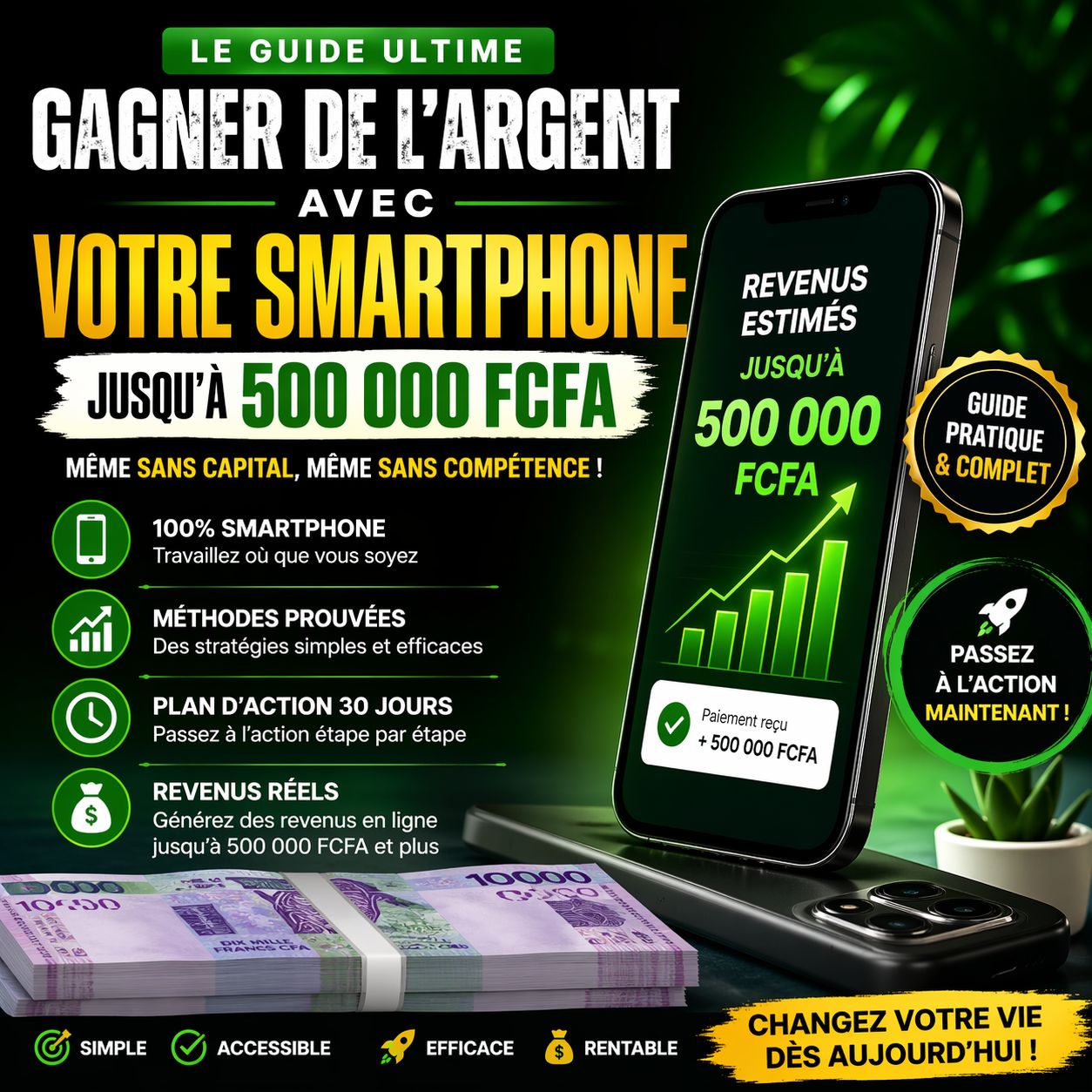 comment gagner de l'argent avec ton telephone: méthode concrète pour générer des revenus en ligne