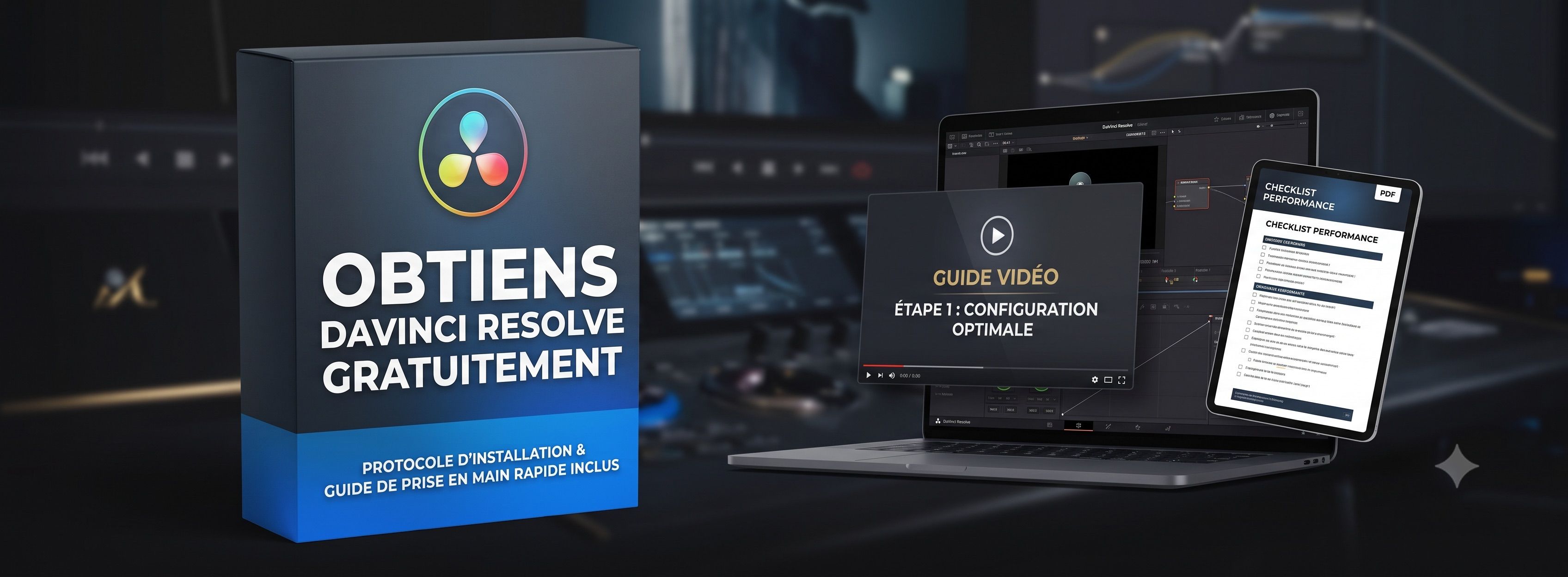 OBTIENS DAVINCI RESOLVE GRATUITEMENT