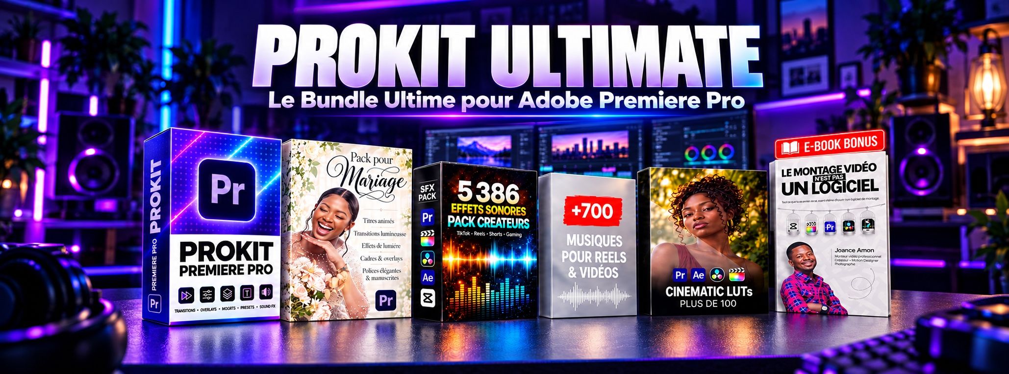 PROKIT ULTIMATE — Le Bundle Ultime pour Adobe Premiere Pro