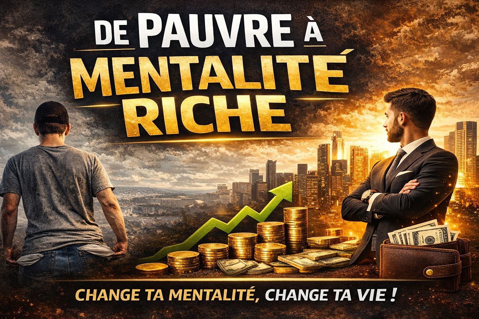 De Pauvre à Mentalité Riche : Le Guide Pratique pour Transformer Ta Vie Financière