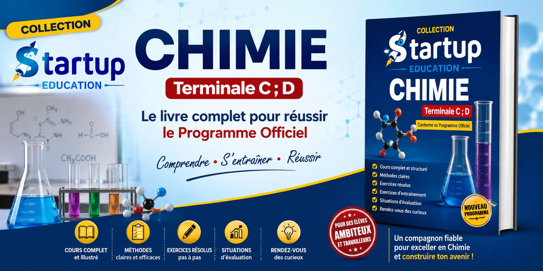 Collection Startup Education – CHIMIE Terminale C, D