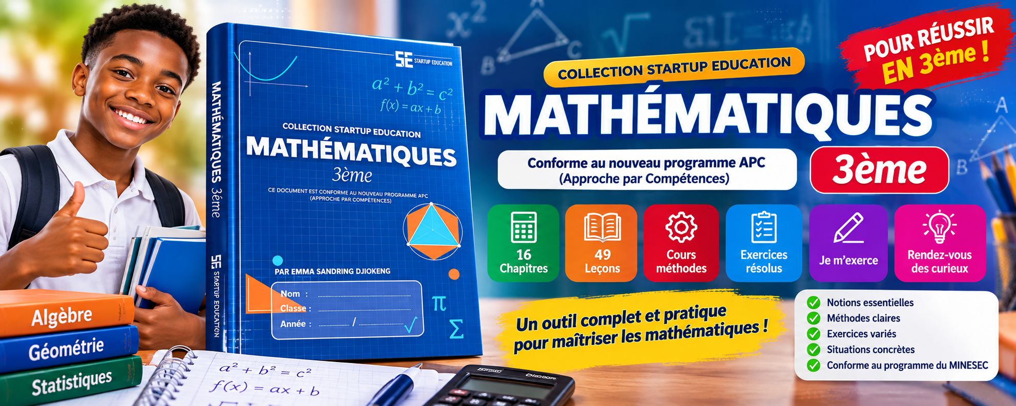 Collection Startup Education – MATH 3ème