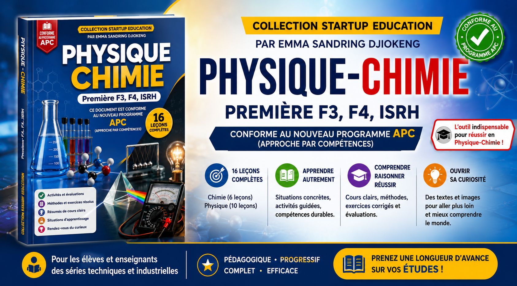 Collection Startup Education – PHYSIQUE Père F3,F4/BA,ISRH