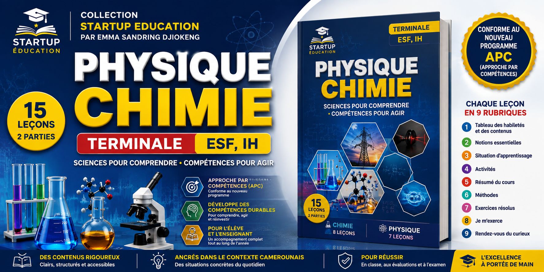 Collection Startup Education – SCIENCES PHYSIQUES Terminale ESF, IH