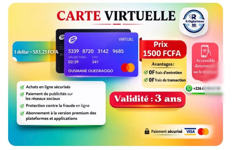 Comment cree son carte visa ?