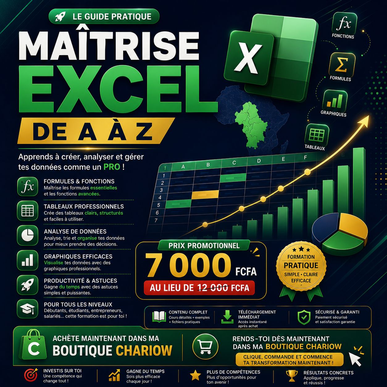 Excel : La Formation Complète — Du débutant à l’utilisateur autonome
