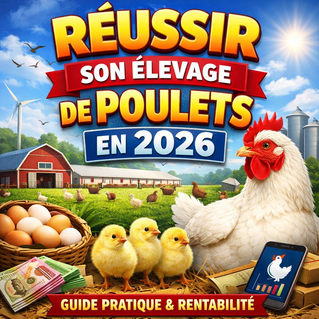 RÉUSSIR SON ÉLEVAGE DE POULETS EN 2026 EN AFRIQUE