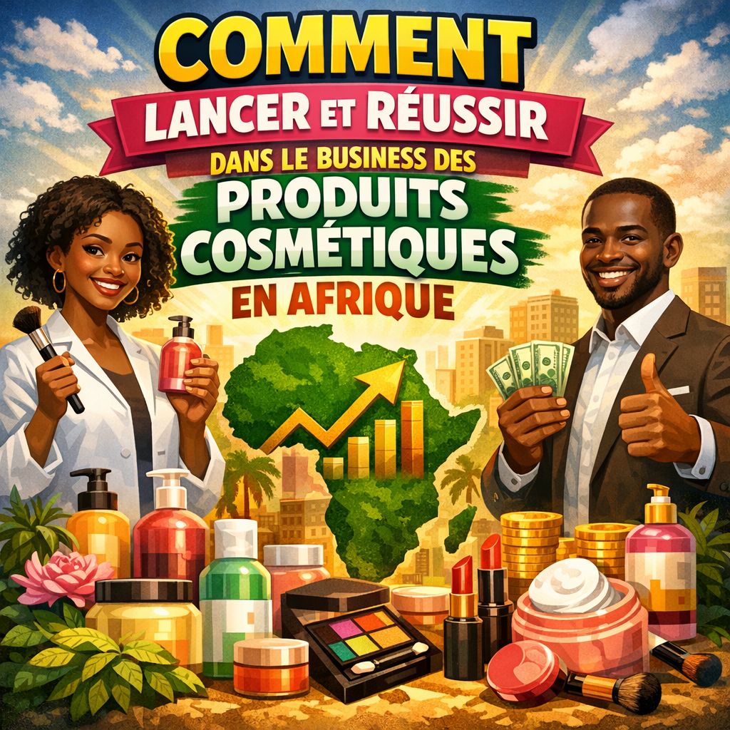 Comment lancer et réussir dans le business des produits cosmétiques en Afrique