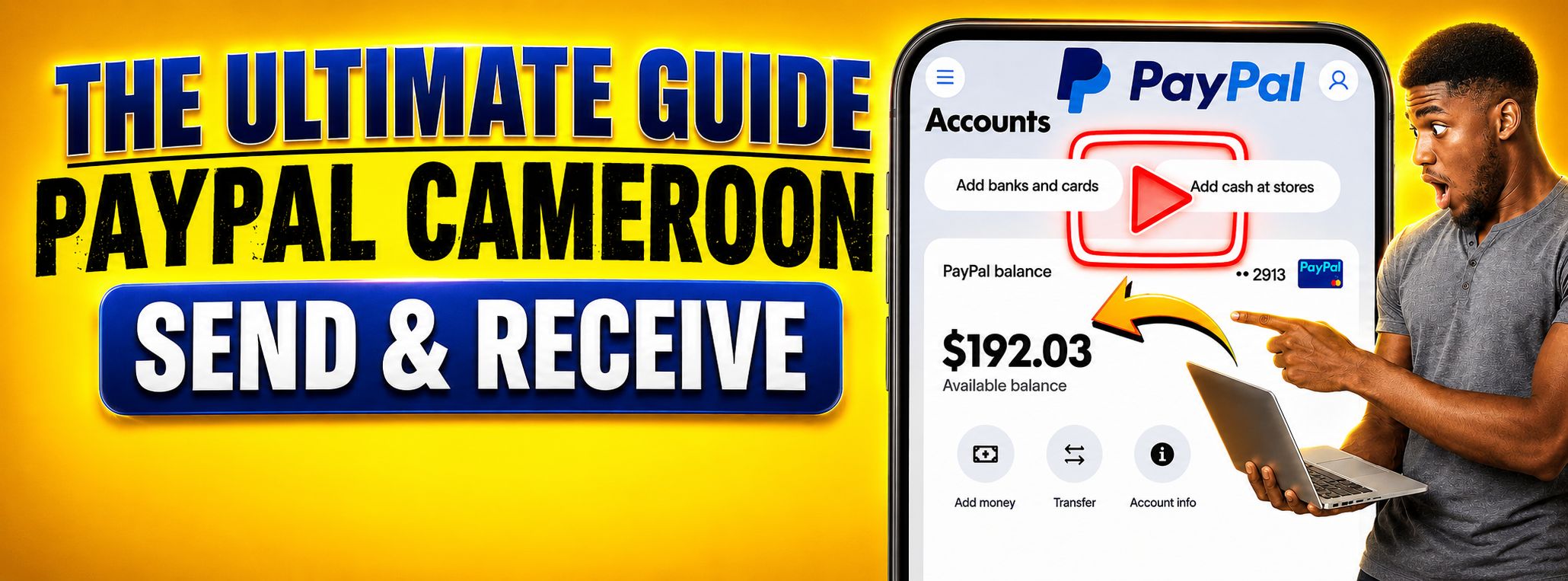 How To Create A PayPal Account That Receives Money In Cameroon