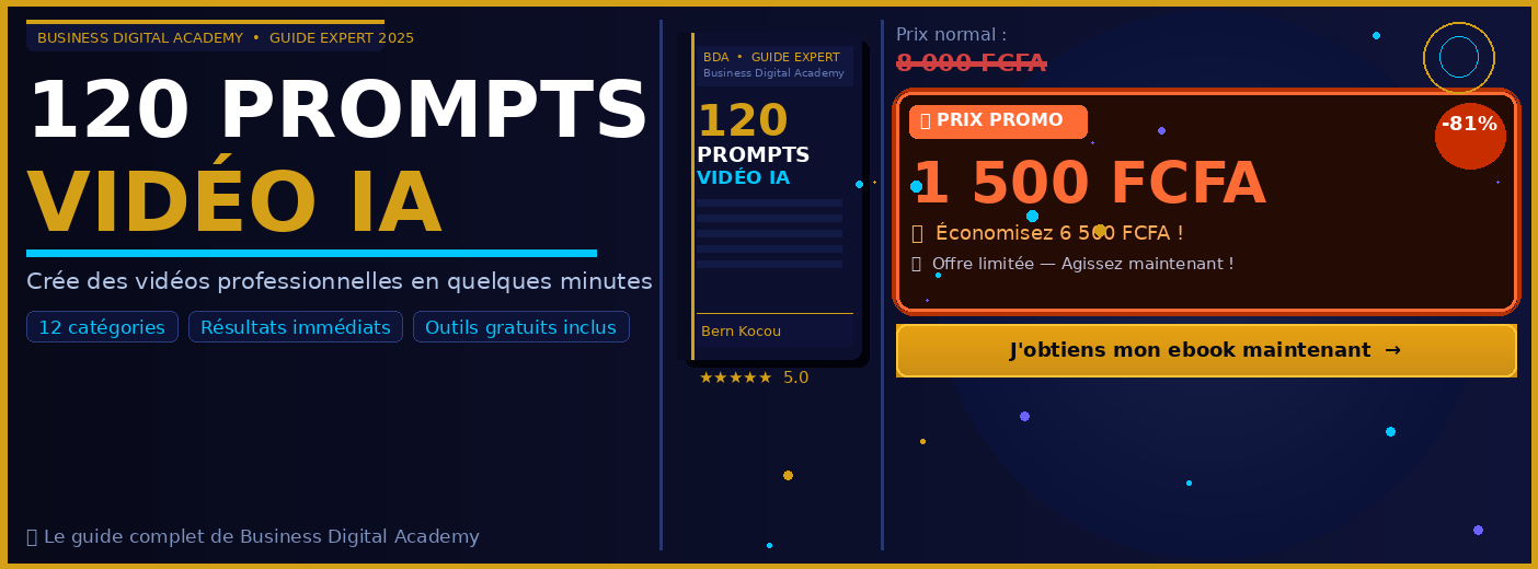 120 PROMPTS VIDÉO IA : Le Guide Complet