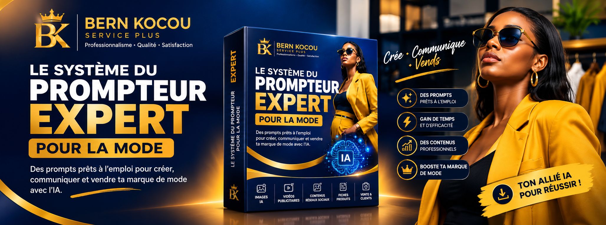 Le Système du Prompteur Expert, édition Mode