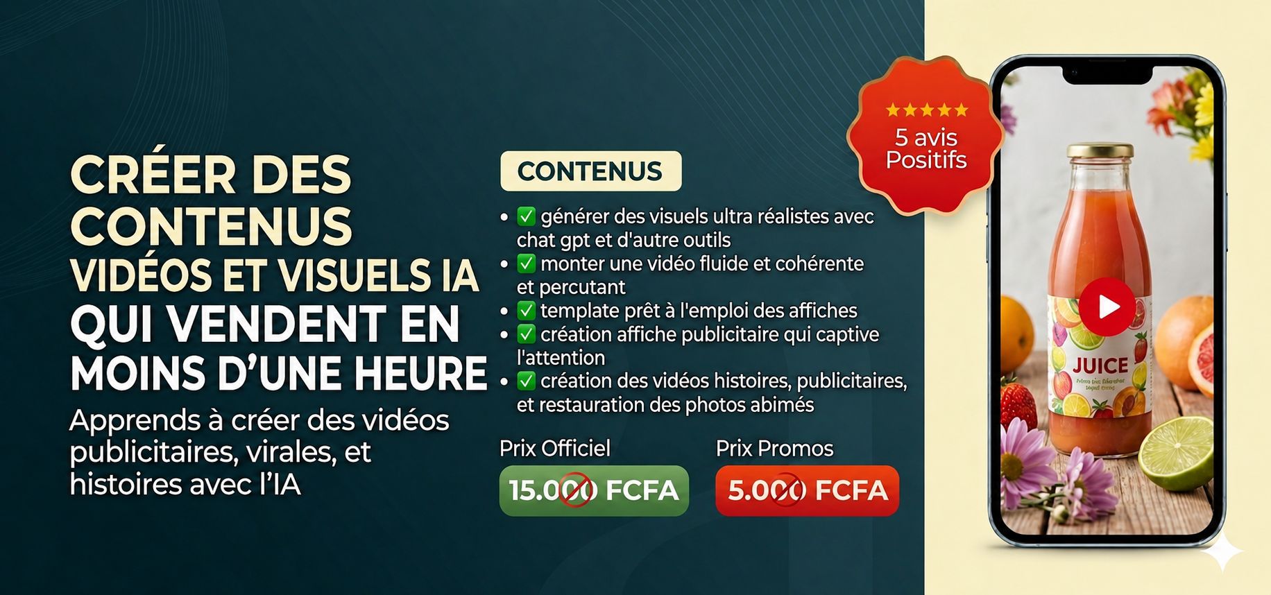 CRÉER DES VIDÉOS + VISUELS QUI ATTIRENT DES CLIENTS EN MOINS D'UNE HEURE
