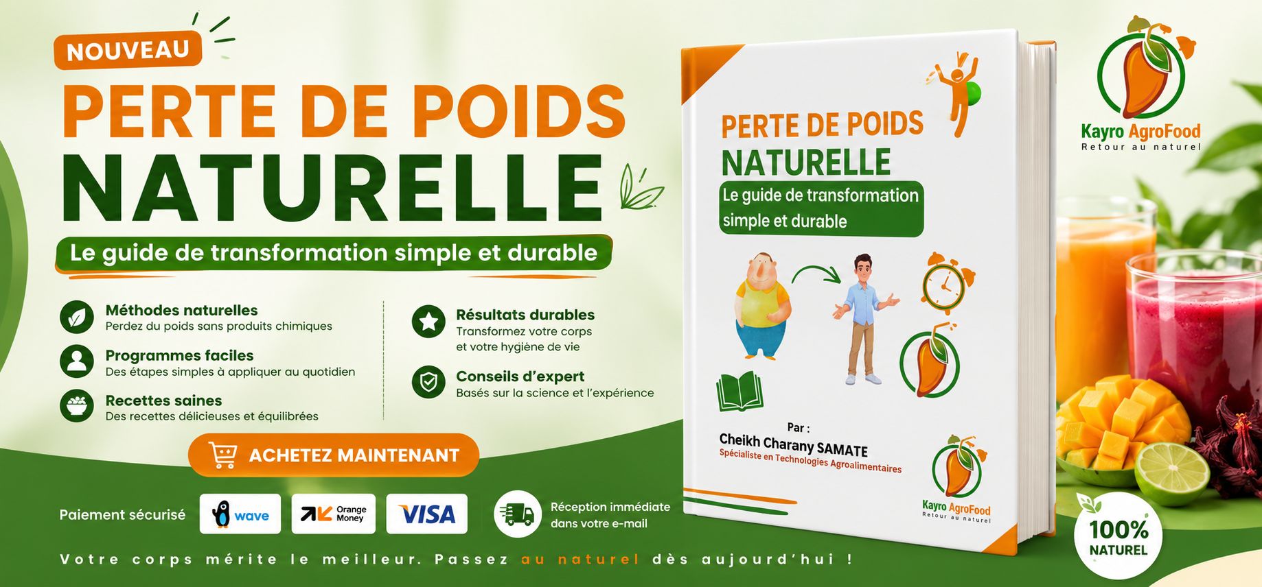 Perte de poids naturel : Le guide de transformation simple et durable