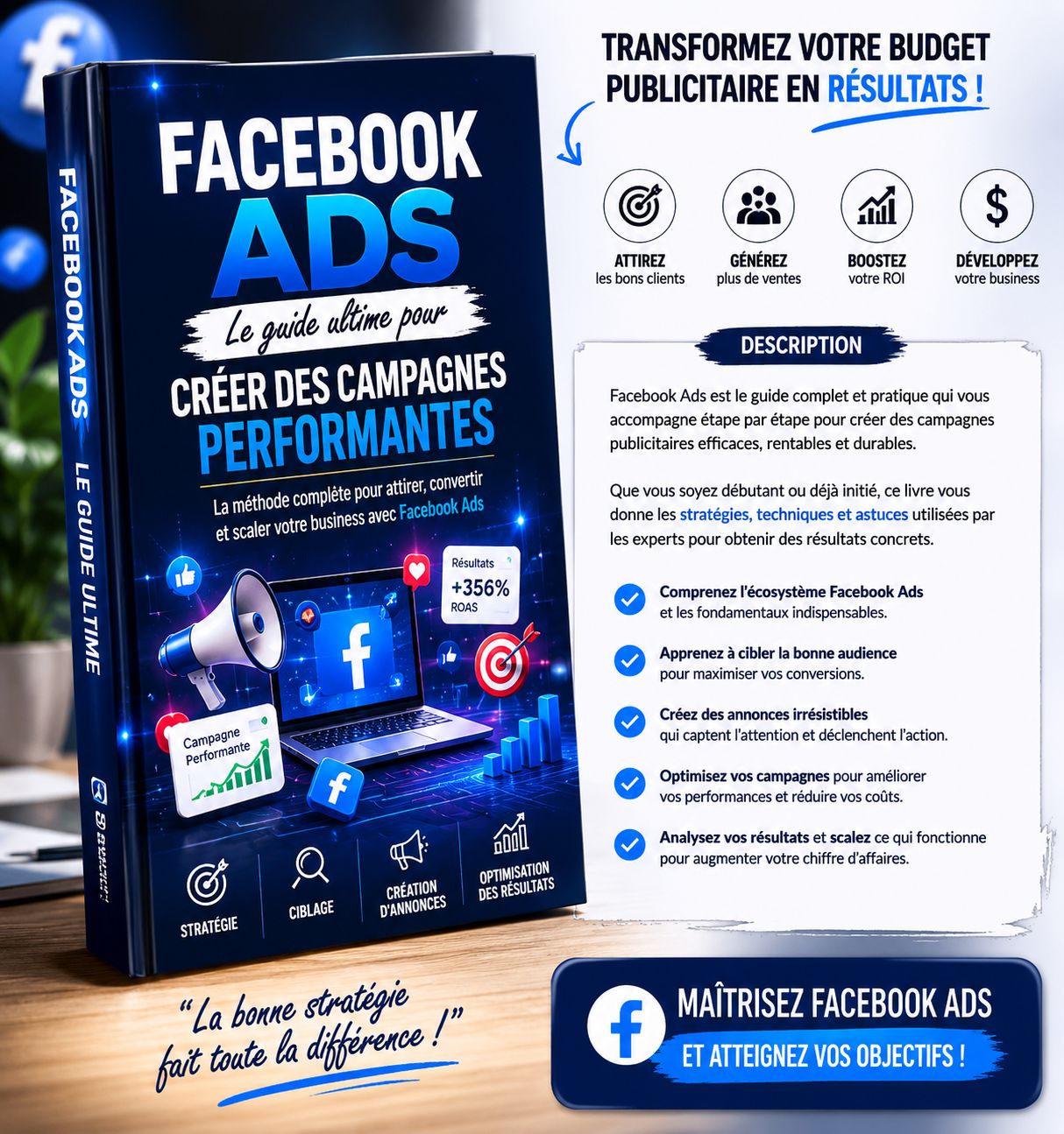 Guide Gratuit Facebook: Stratégies, Outils & Astuces Pro