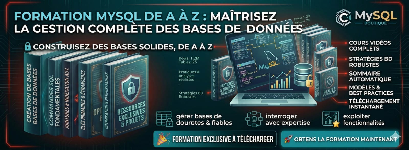 Formation MySQL de A à Z