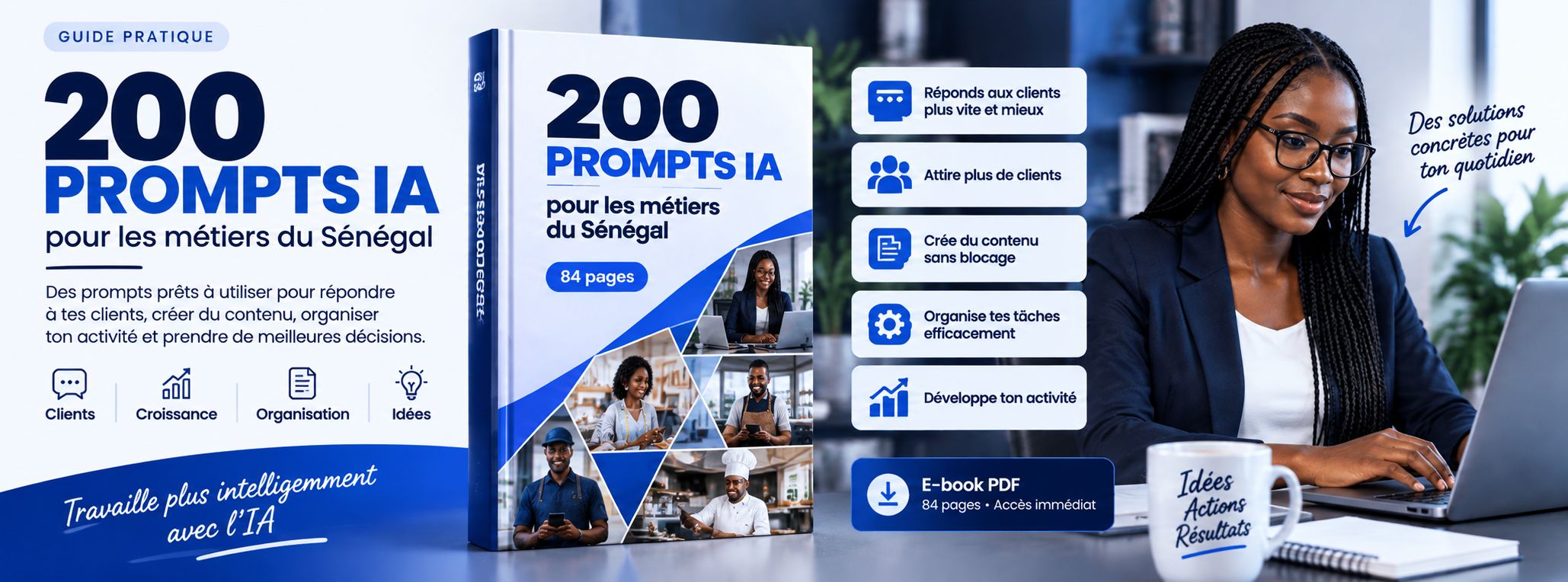 200 Prompts IA pour Entrepreneurs au Sénégal