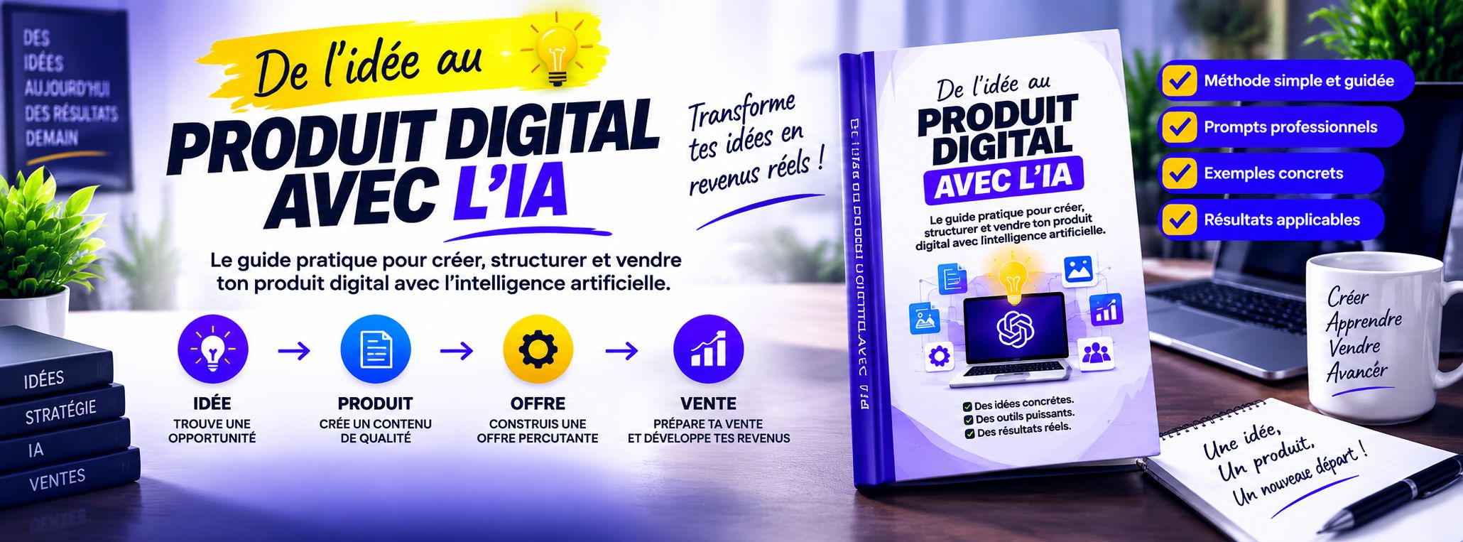 De l’idée au produit digital avec l’IA