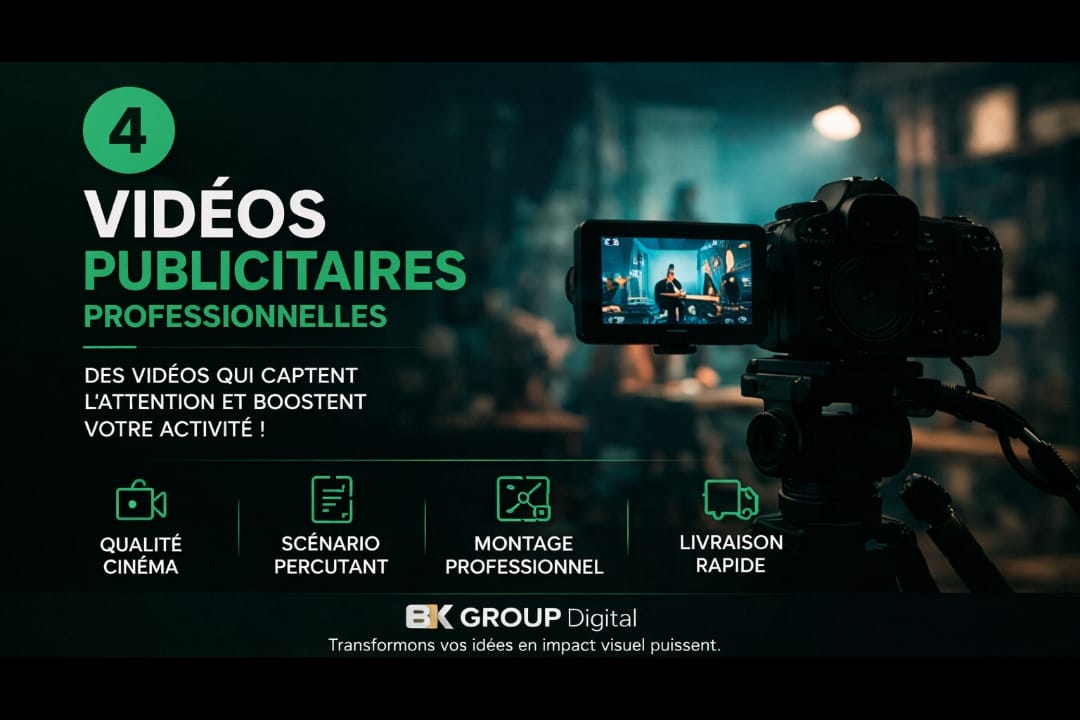 Vidéo Publicitaire Pro : Boostez votre Business en 30 Minutes