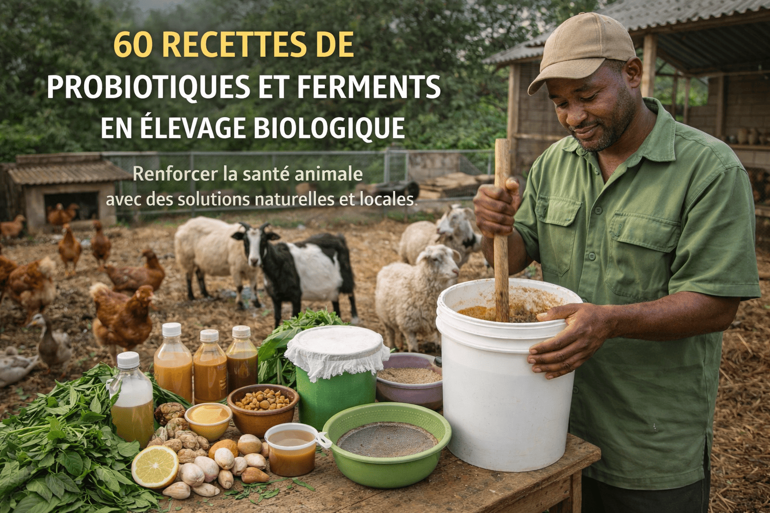 60 RECETTES PROBIOTIQUES ET FERMENT EN ELEVAGE BIOLOGIQUE