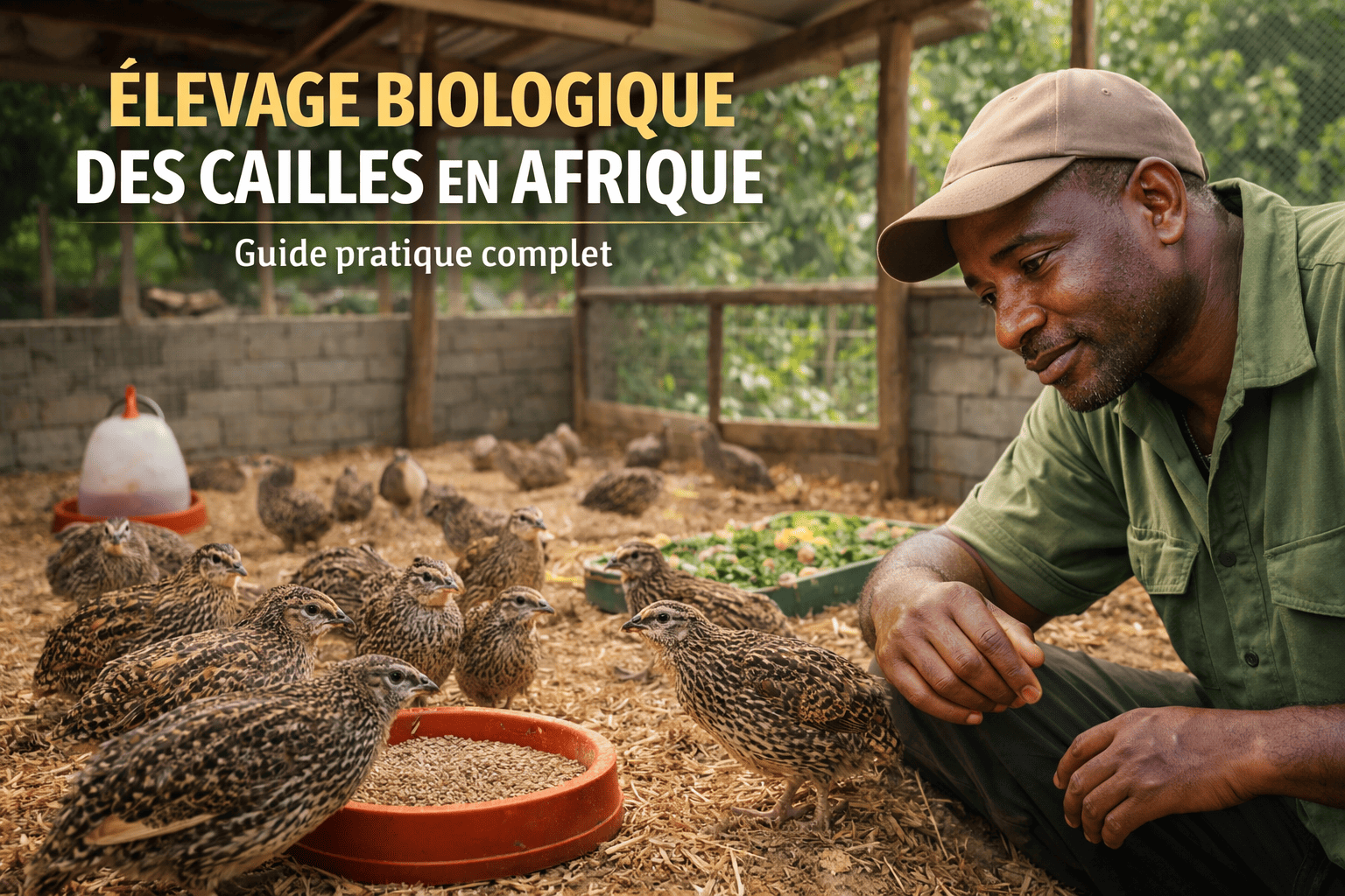 ELEVAGE BIOLOGIQUE DES CAILLES