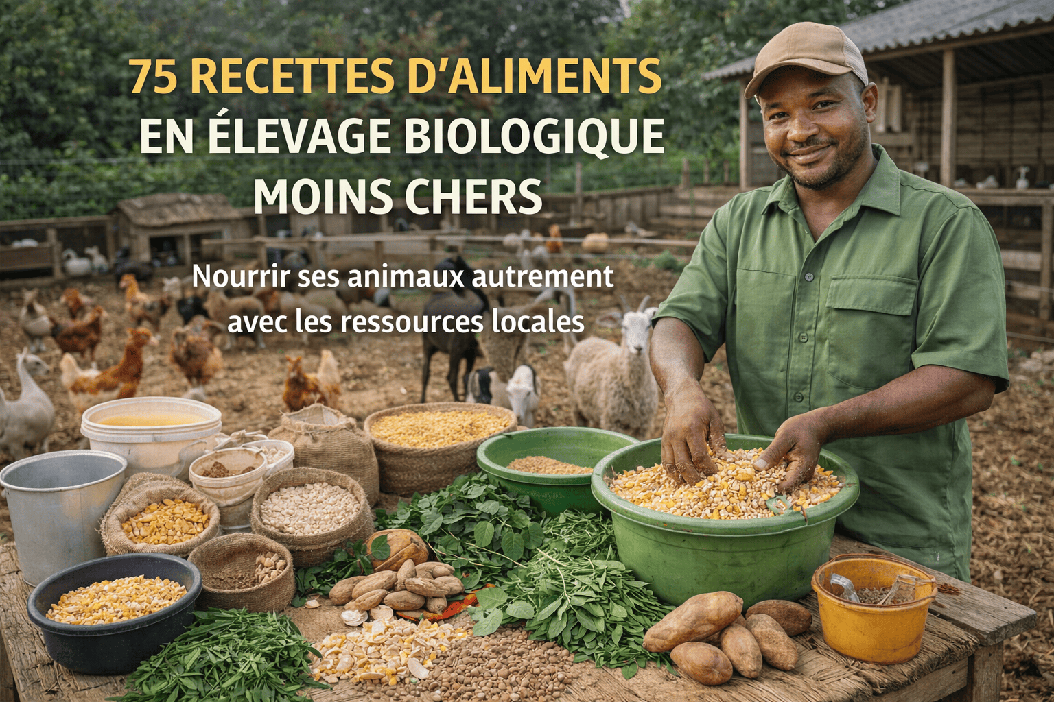 75 RECETTES ALIMENTS EN ELEVAGE BIOLOGIQUE MOINS CHERE