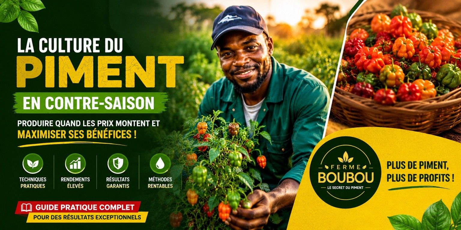 LA CULTURE DU PIMENT EN CONTRE-SAISON