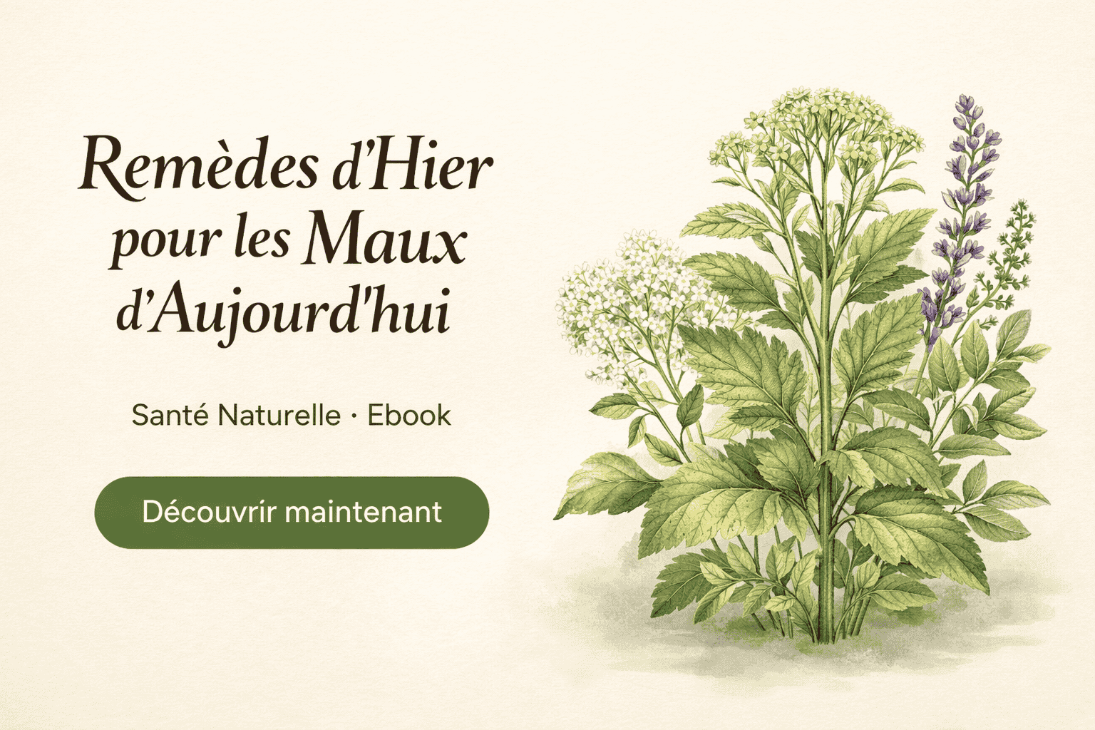 Remèdes d’Hier pour les Maux d’Aujourd’hui : Guide Pratique de Médecine Traditionnelle