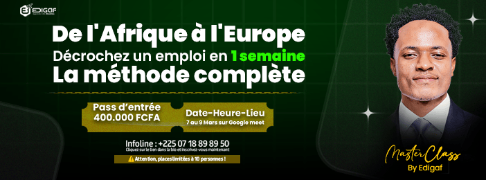 La méthode complète pour décrocher un emploi en Europe en 7 jours